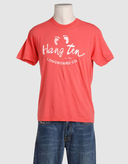 Hang ten tops t-shirts manches courtes