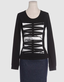 Confronta prezzi Mm6 by maison martin margiela topwear t-shirt maniche lunghe su yoox.com