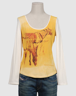 Confronta prezzi Krizia jeans topwear t-shirt maniche lunghe su yoox.com