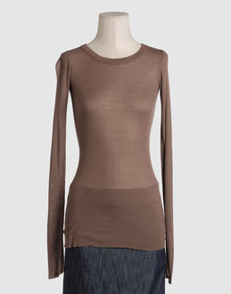 Confronta prezzi Rick owens topwear t-shirt maniche lunghe su yoox.com