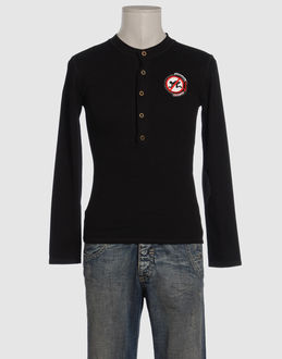 LES FOLIES DE PIGALLE - Men - TOPS & TEES - Long sleeve t-shirts on YOOX.COM