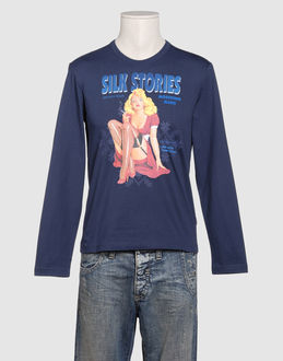 MOSCHINO JEANS - TOP WEAR - Long sleeve t-shirts - on YOOX.COM