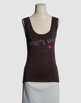 Confronta prezzi Who*s who topwear t-shirt senza maniche su yoox.com