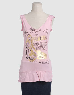 SILVIAN HEACH - Women - TOPS & TEES - Sleeveless t-shirts on YOOX.COM