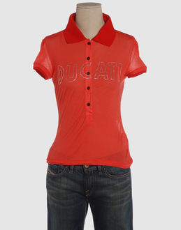 CNC COSTUME NATIONAL FOR DUCATI TOPWEAR Polo su YOOX.COM