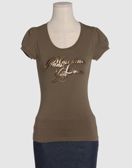 MOSCHINO JEANS - Women - TOPS & TEES - Short sleeve t-shirts on YOOX.COM