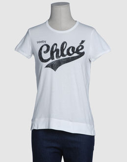 Confronta prezzi See by chloe topwear t-shirt maniche corte su yoox.com