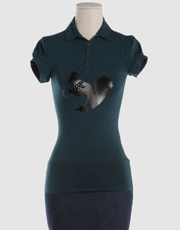 MOSCHINO JEANS - Women - TOPS & TEES - Polo shirts on YOOX.COM