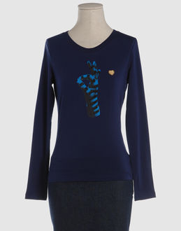 Moschino jeans tops t-shirts manches longues