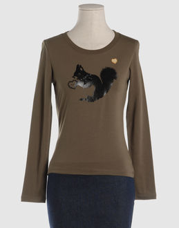 Confronta prezzi Moschino jeans topwear t-shirt maniche lunghe su yoox.com