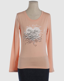 Confronta prezzi Moschino jeans topwear t-shirt maniche lunghe su yoox.com