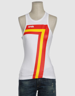 Confronta prezzi Bikkembergs topwear t-shirt senza maniche su yoox.com