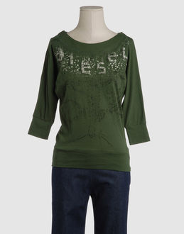 Confronta prezzi Diesel topwear t-shirt maniche lunghe su yoox.com