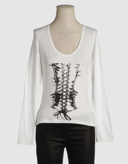 Confronta prezzi Richmond denim topwear t-shirt maniche lunghe su yoox.com