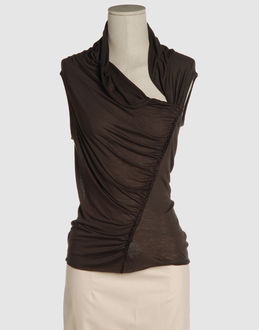 RICK OWENS - TOP WEAR - Sleeveless t-shirts - on YOOX.COM
