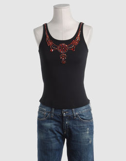 Confronta prezzi Ltd fornarina topwear t-shirt senza maniche su yoox.com