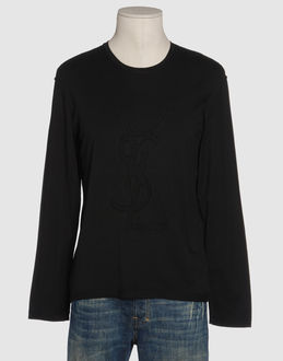 YSL  RIVE GAUCHE - Men - TOPS & TEES - Long sleeve t-shirts on YOOX.COM
