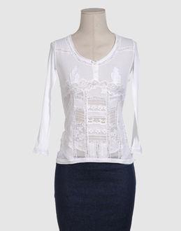 Confronta prezzi Ermanno scervino topwear t-shirt maniche lunghe su yoox.com