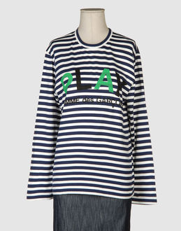 COMME des GARÇONS PLAY - TOPWEAR - Long sleeve t-shirts - on YOOX.COM