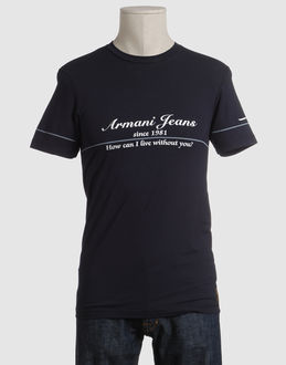 ARMANI JEANS - Men - TOPS & TEES - Short sleeve t-shirts on YOOX.COM