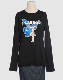 PLAYBOY - TOPWEAR - Long sleeve t-shirts - on YOOX.COM
