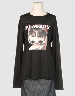 PLAYBOY - TOPWEAR - Long sleeve t-shirts - on YOOX.COM