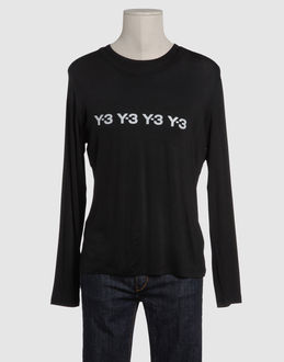 Y 3 TOPWEAR Long sleeve t shirts on YOOXCOM