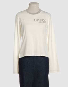 DKNY JEANS - Women - TOPS & TEES - Long sleeve t-shirts on YOOX.COM