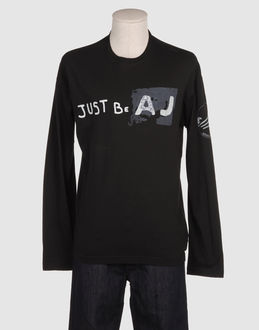 ARMANI JEANS - Men - TOPS & TEES - Long sleeve t-shirts on YOOX.COM