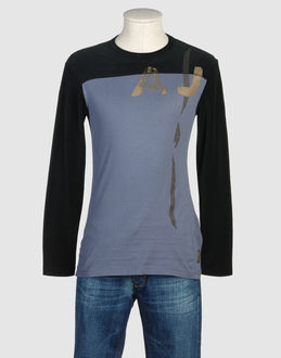ARMANI JEANS - Men - TOPS & TEES - Long sleeve t-shirts on YOOX.COM
