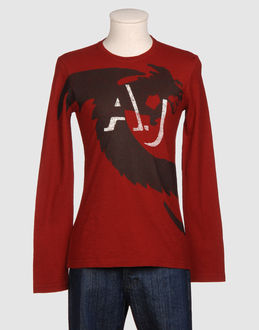 ARMANI JEANS - Men - TOPS & TEES - Long sleeve t-shirts on YOOX.COM