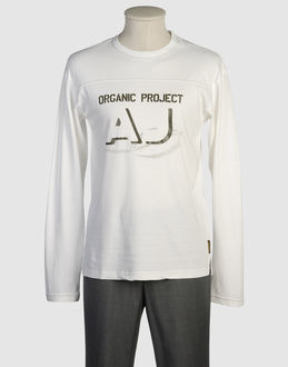 ARMANI JEANS - Men - TOPS & TEES - Long sleeve t-shirts on YOOX.COM