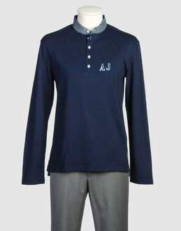 ARMANI JEANS - Men - TOPS & TEES - Long sleeve t-shirts on YOOX.COM
