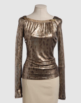 CLASS ROBERTO CAVALLI - Women - TOPS & TEES - Long sleeve t-shirts on YOOX.COM