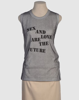 - tops - t-shirts sans manches - sur yoox.com