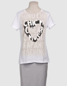 MOSCHINO CHEAPANDCHIC - Women - TOPS & TEES - Short sleeve t-shirts on YOOX.COM