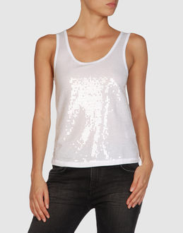 Pepe Jeans : - TOPS - T-shirts sans manches