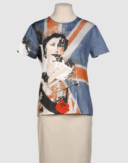 ALEXANDER MCQUEEN - Women - TOPS & TEES - Short sleeve t-shirts on YOOX.COM