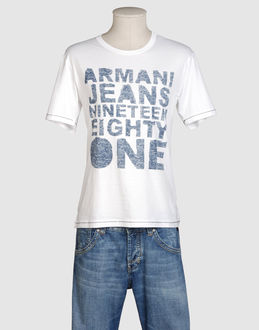ARMANI JEANS - TOPWEAR - Short sleeve t-shirts - on YOOX.COM