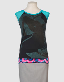 - tops - t-shirts sans manches - sur yoox.com
