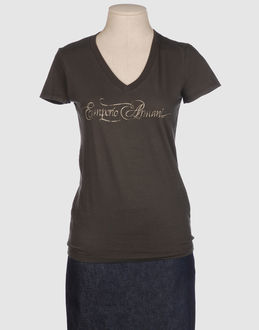 EMPORIO ARMANI - TOPWEAR - Short sleeve t-shirts - on YOOX.COM