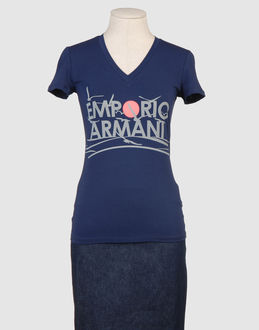 EMPORIO ARMANI - TOPWEAR - Short sleeve t-shirts - on YOOX.COM