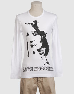  LOVE MOSCHINO メンズ 長袖T シャツ 
