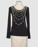 AMOR & PSYCHE - TOPS - Langärmlige T-Shirts bei YOOX.COM