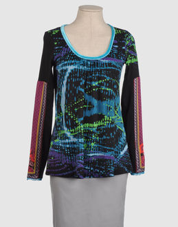 CUSTO BARCELONA Long sleeve t-shirts - Item 37211604