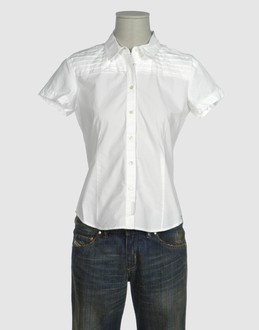 DKNY JEANS - Women - SHIRTS - Short sleeve shirts on YOOX.COM