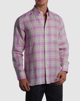 Cloth - Tartan - Button-down collar - Single chest pocket - Button closing -