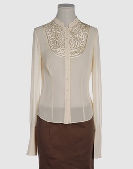 Georgette silk - Chinese collar - Button closing -