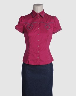Moschino jeans chemises chemises  manches courtes
