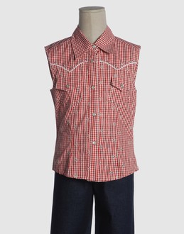 MISS BLUMARINE JEANS CAMICIE Camicie senza maniche su YOOX.COM